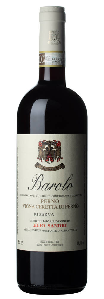 Elio Sandri Barolo Docg Perno Vigna Ceretta Riserva | ELIO SANDRI - CASCINA DISA | Monforte d'Alba, Barolo